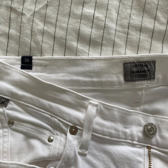 Worn Once Citizens of Humanity Mid-Rise Rocket Crop Skinny Jeans - Picture 4 of 5